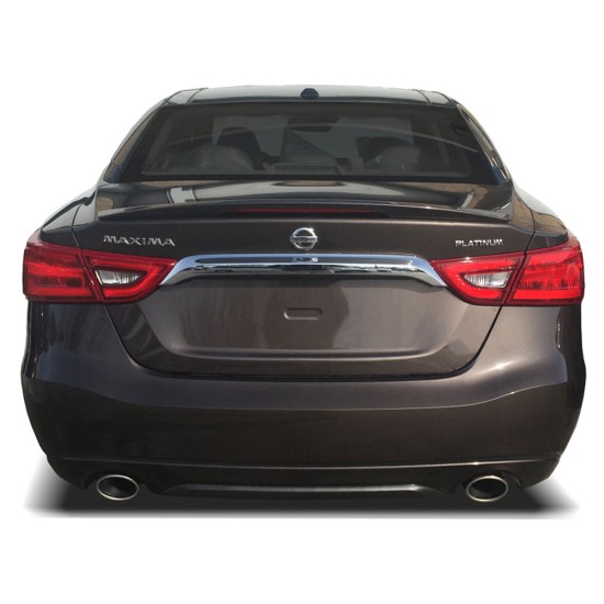Gloss Black LED Spoiler For Nissan Maxima (2016-2023) - Factory Style Rear Lip